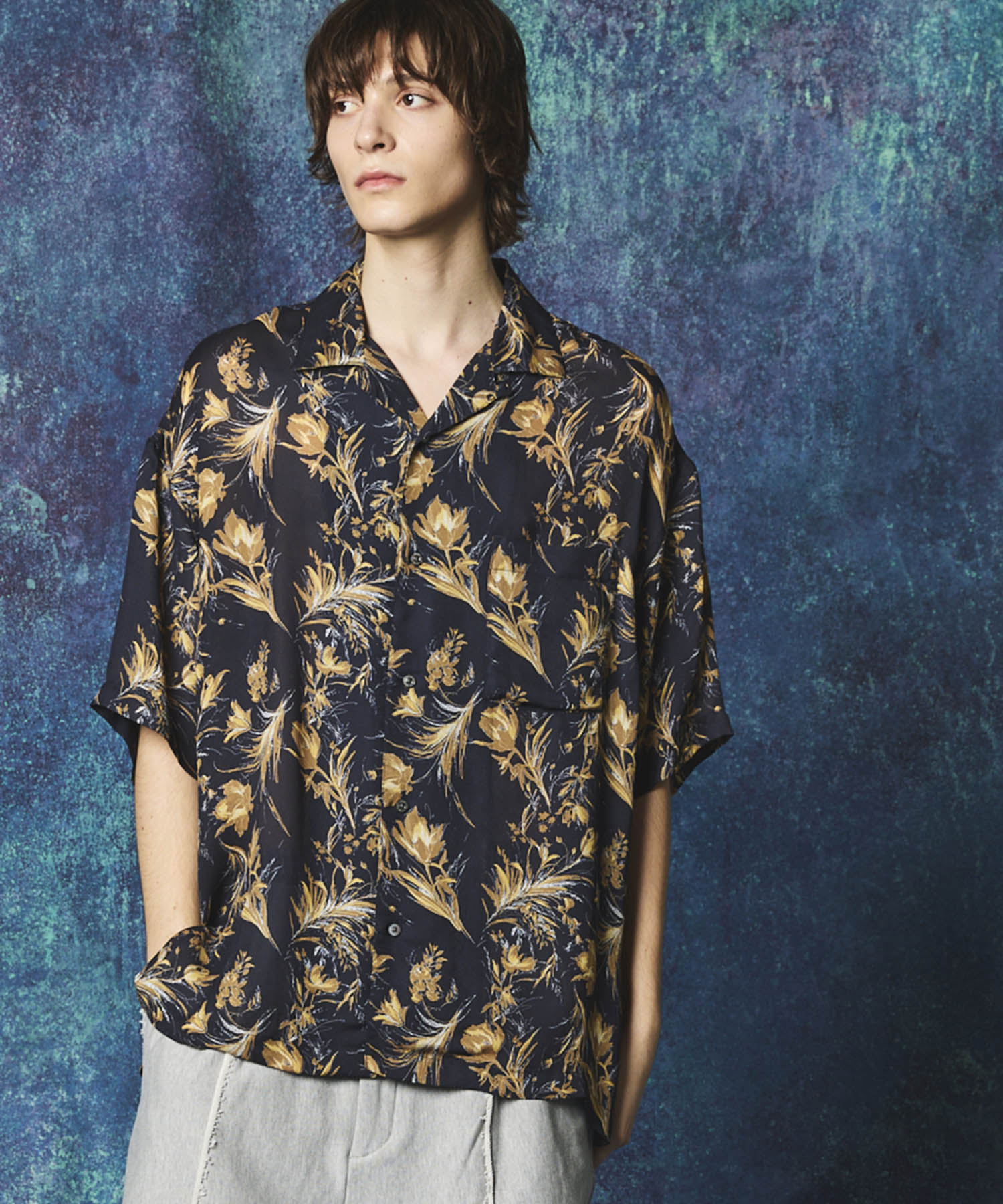 【LIMITED EDITION】Prime-Over Short Sleeve Open Collar Shirt