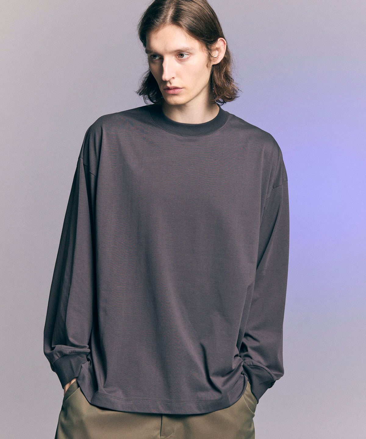 [24AW Pre-Order] Plating Prime-Over Crew Neck Long Sleeve T-Shirt