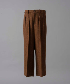 [Italian Dead Stock Fabric] TW-Tuck Wide Pants