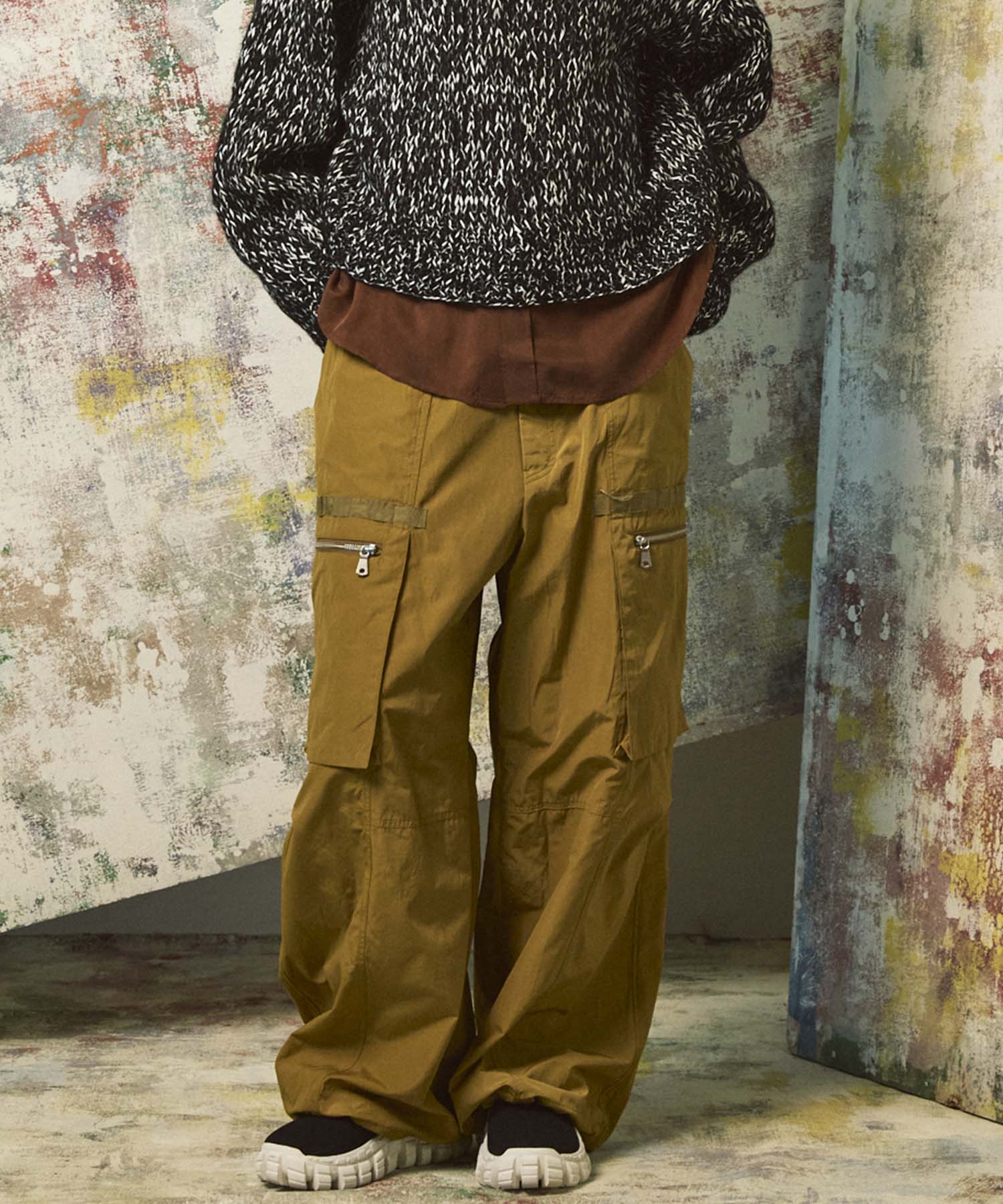 Big Pocket Wide Pants