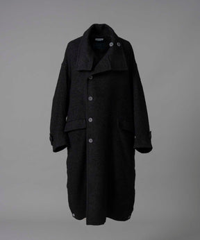 [9/27 (Fri) 12:00 Sales Start] [Italian Dead Stock Fabric] Prime-Over Stand Collar Coat