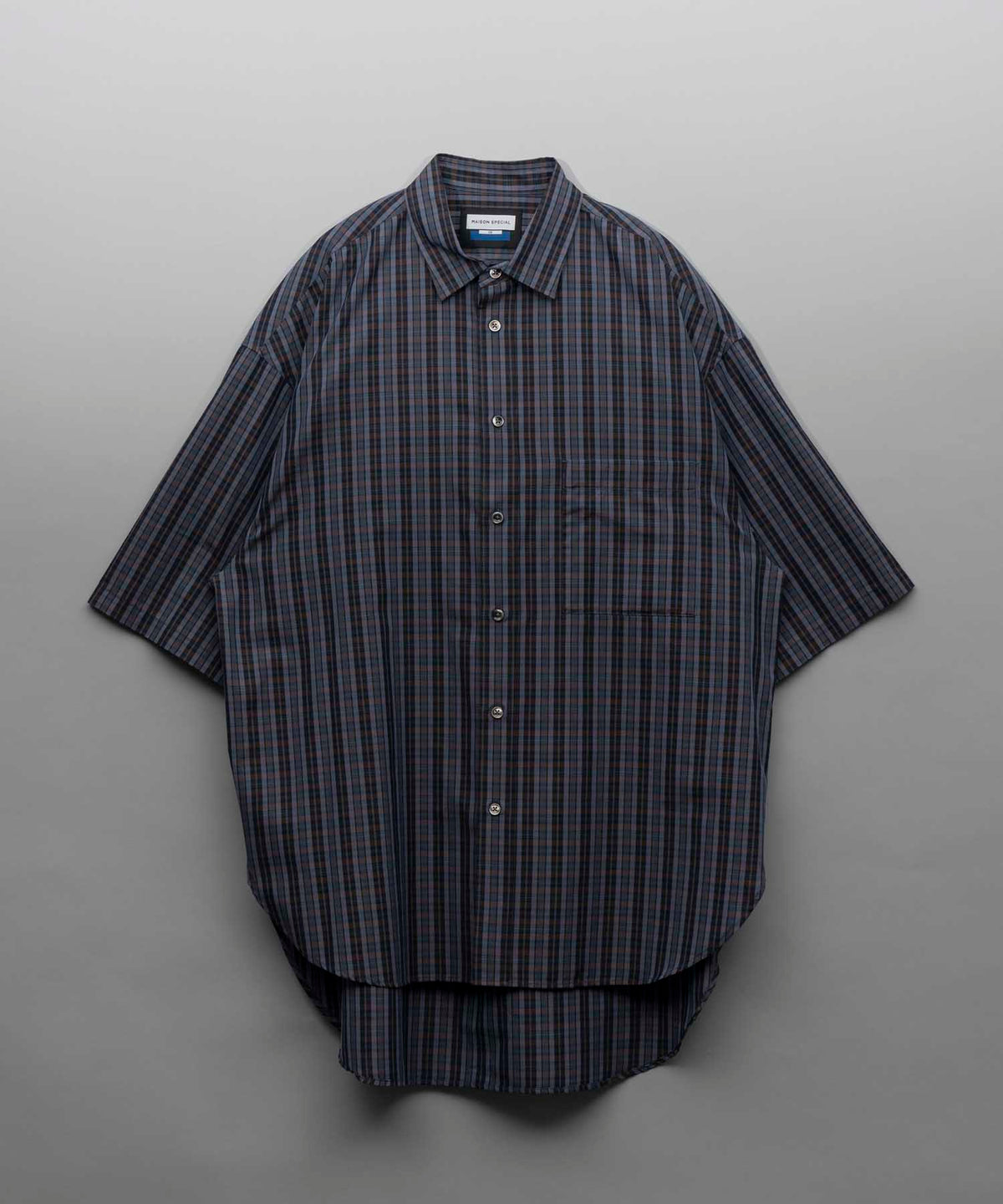 【24SS PRE-ORDER】【Italian Dead Stock Fabric】Prime-Over Short Sleeve Shirt Coat