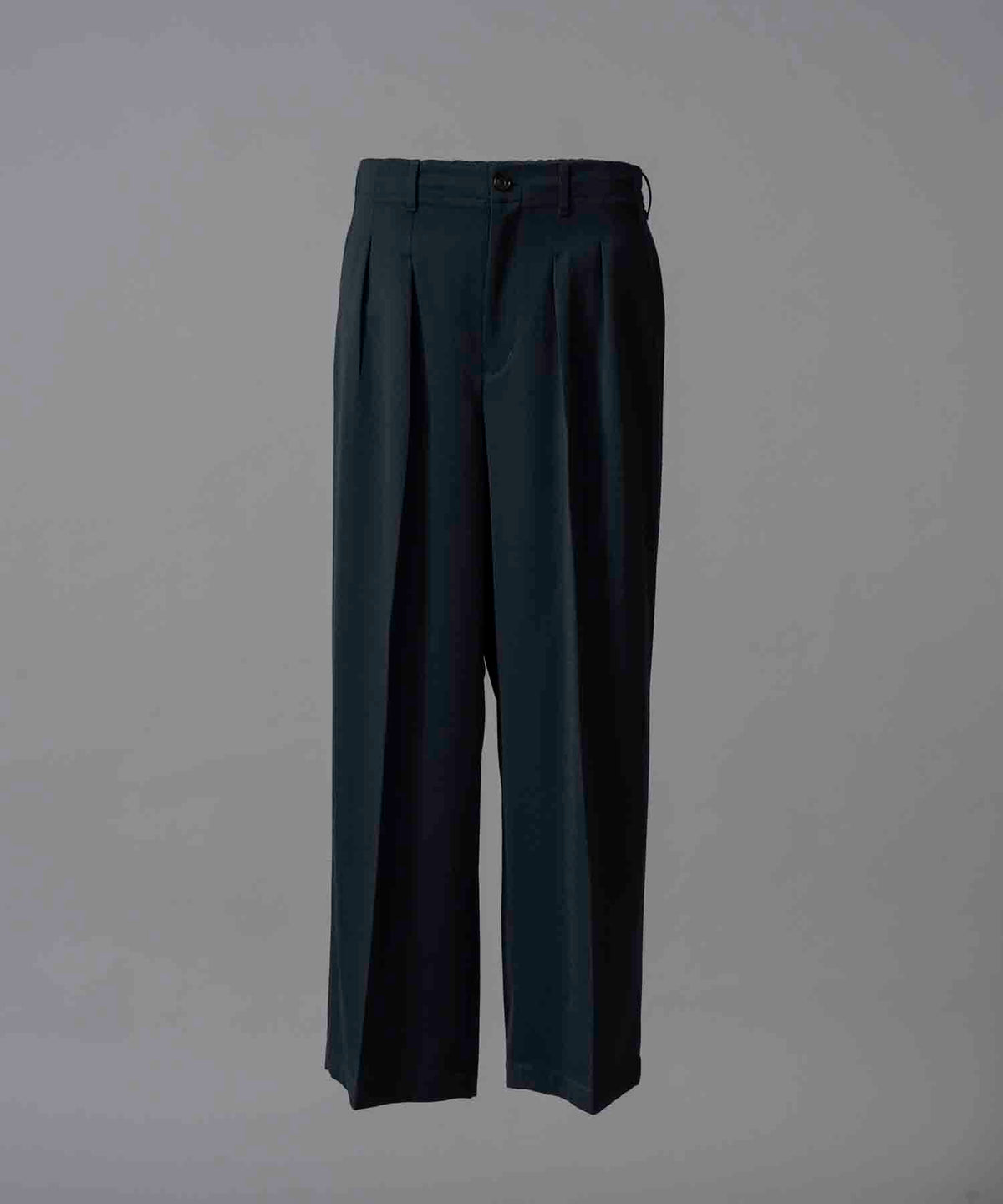 【12/14（土）12:00販売開始】【Italian Dead Stock Fabric】Two-Tuck Wide Pants