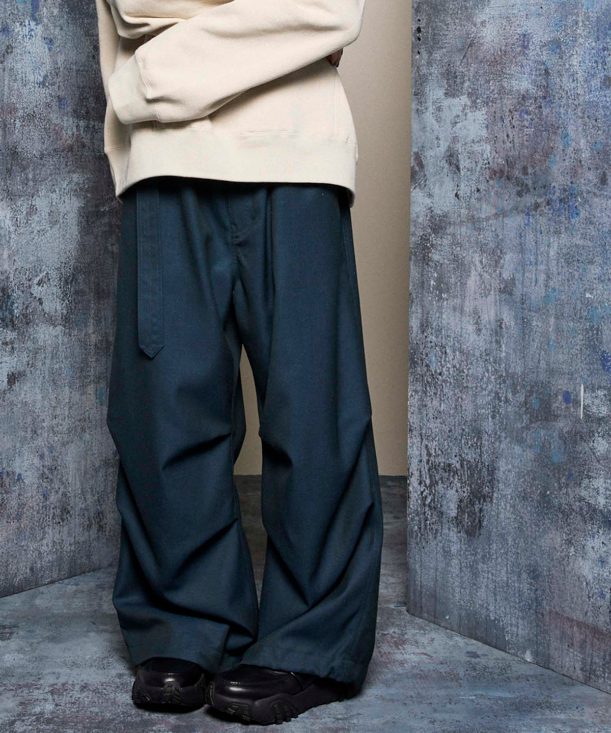 4 Colors CHAMBRAY WASHABLE WOOL PRIME-WIDE SNOW PANTS