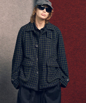 [이탈리아 데드 스톡 패브릭] 프라임 오버 라글란 슬리브는 칼레인 블루슨