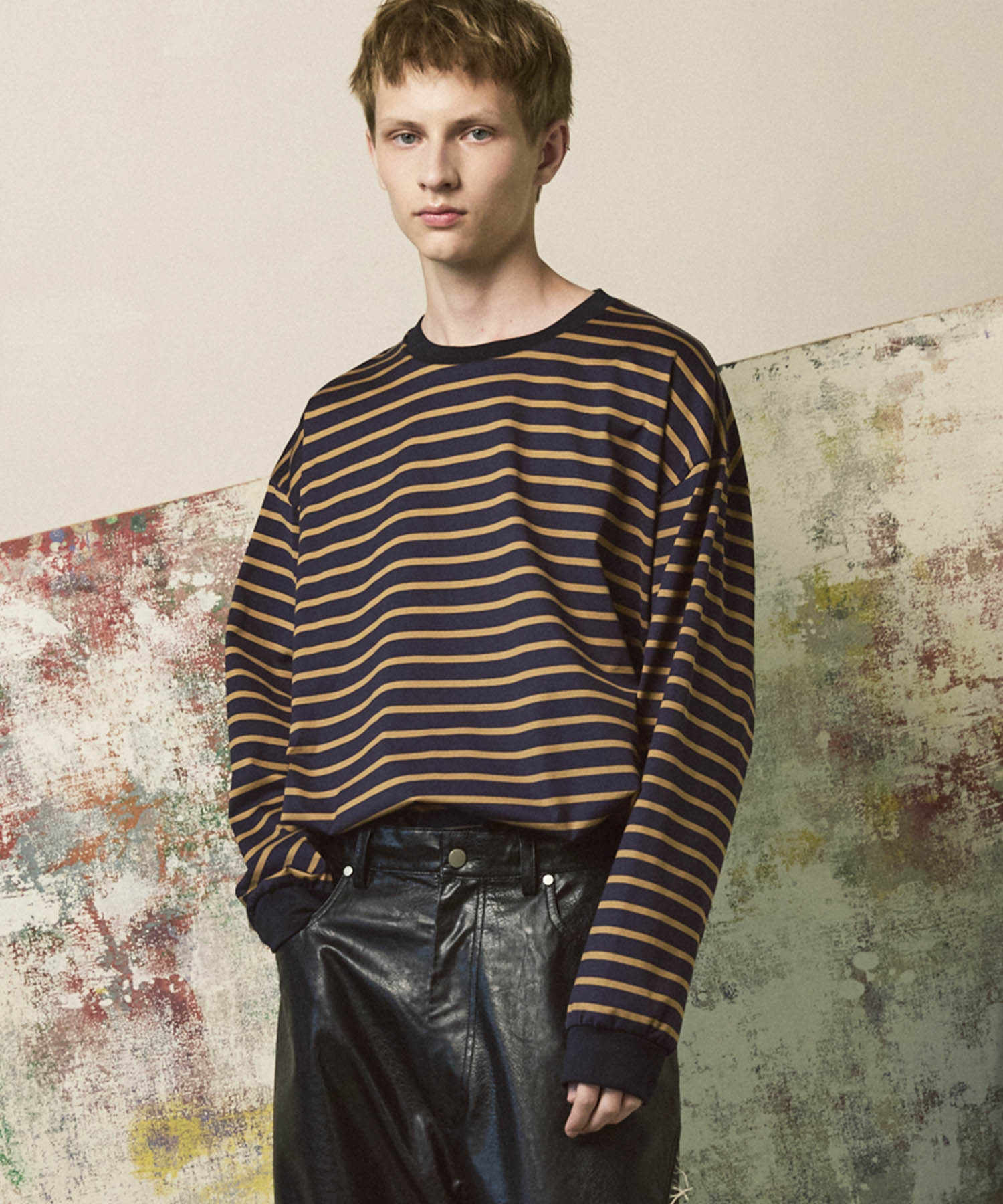 maumaumau様＊ SACAI: Men's Wool Melton Blouson (Black) | DSMG E-SHOP