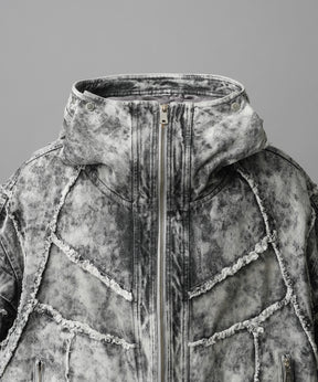 Different Material Docking Prime-Over Military Blouson