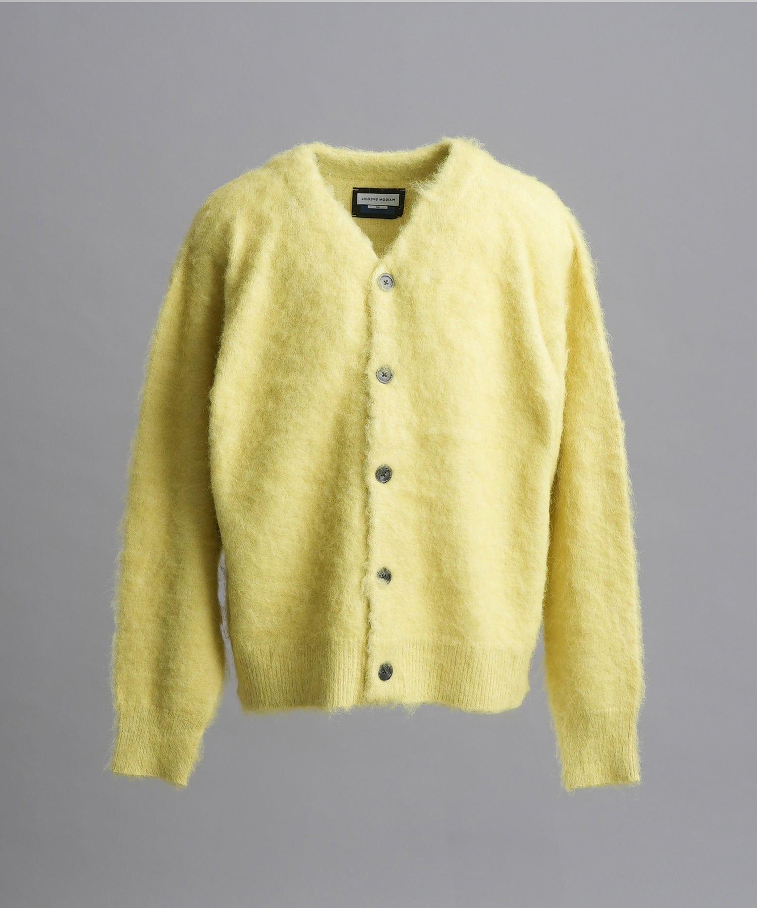 [25AW PRE-ORDER] Fade Yarn Prime-Over Full Zip Knit