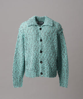 [25AW PRE-ORDER] Fade Yarn Prime-Over Full Zip Knit