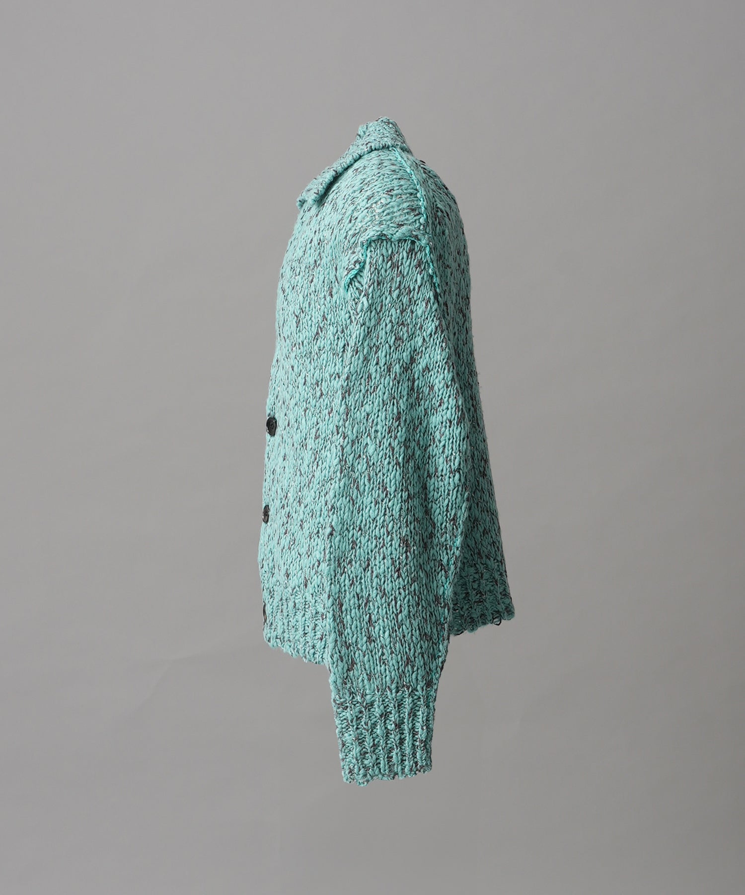 [25AW PRE-ORDER] Fade Yarn Prime-Over Full Zip Knit