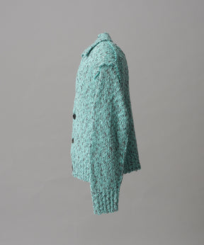 [25AW PRE-ORDER] Fade Yarn Prime-Over Full Zip Knit