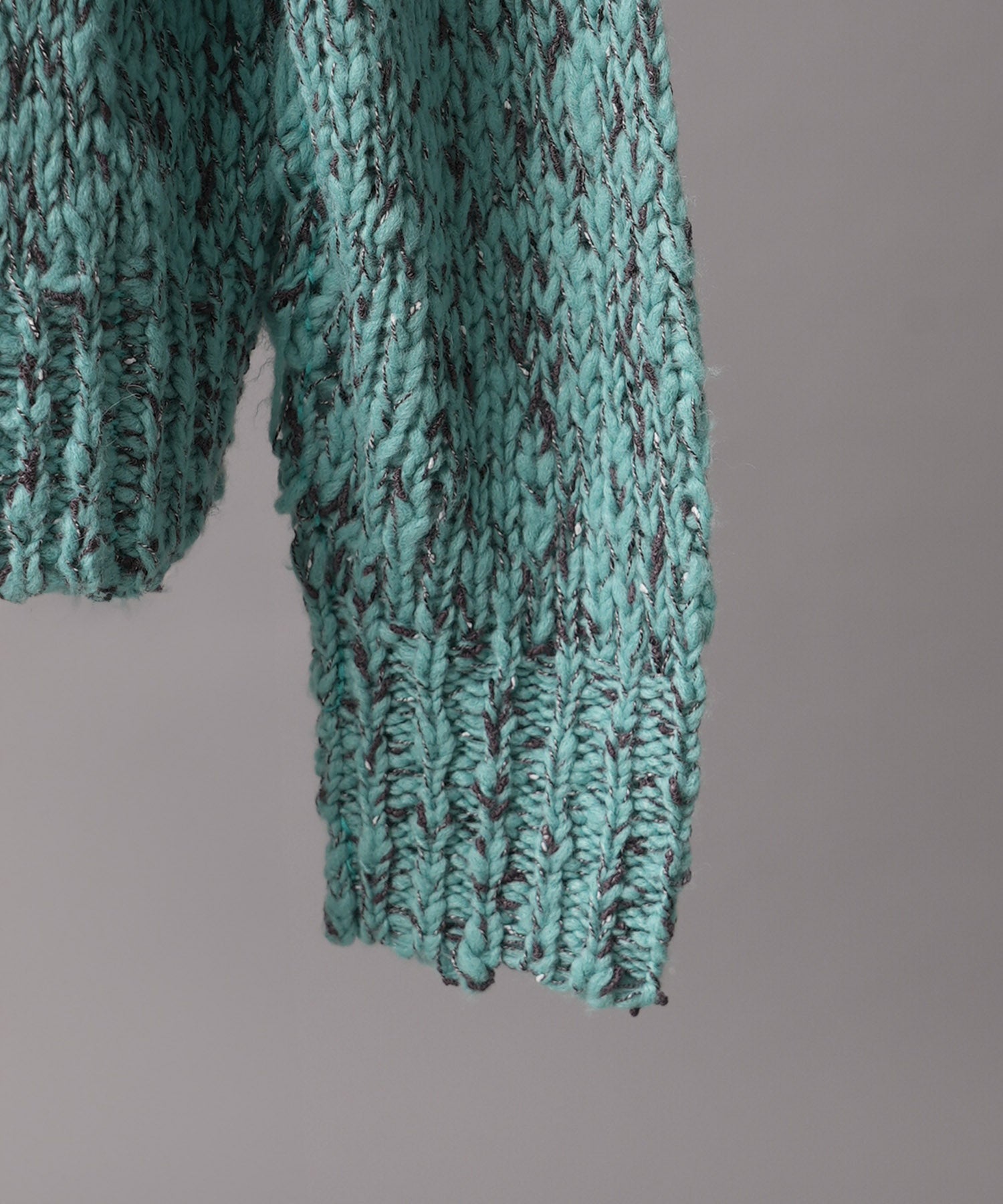 [25AW PRE-ORDER] Fade Yarn Prime-Over Full Zip Knit