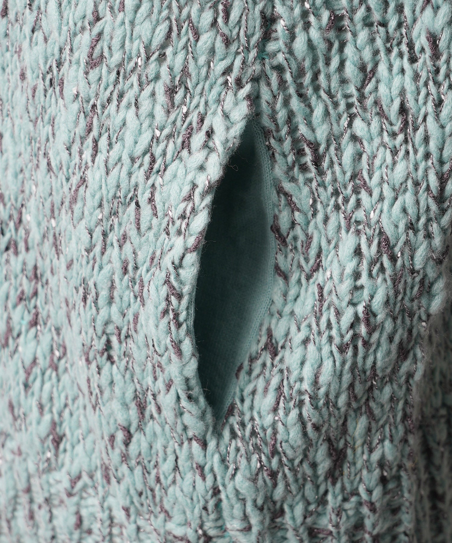 [25AW PRE-ORDER] Fade Yarn Prime-Over Full Zip Knit