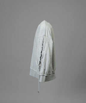 [25AW PRE-ORDER] Nuance Graphics Hand Stitching Long Sleeve TEE