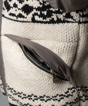 [25AW PRE-ORDER] B-3 Fake Mouton Jacket