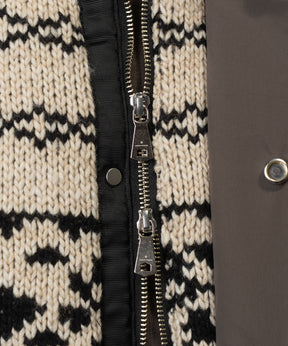 [25AW PRE-ORDER] B-3 Fake Mouton Jacket