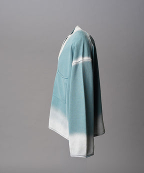 Gradation Short Length Prime-Over V-Neck Knit Pullover