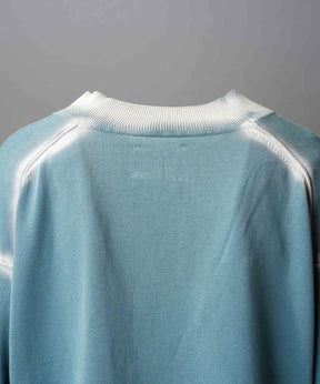 Gradation Short Length Prime-Over V-Neck Knit Pullover