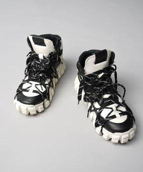 [SPECIAL SHOES FACTORY COLLABORATION] Rattling Sole Low-Cut Shoes