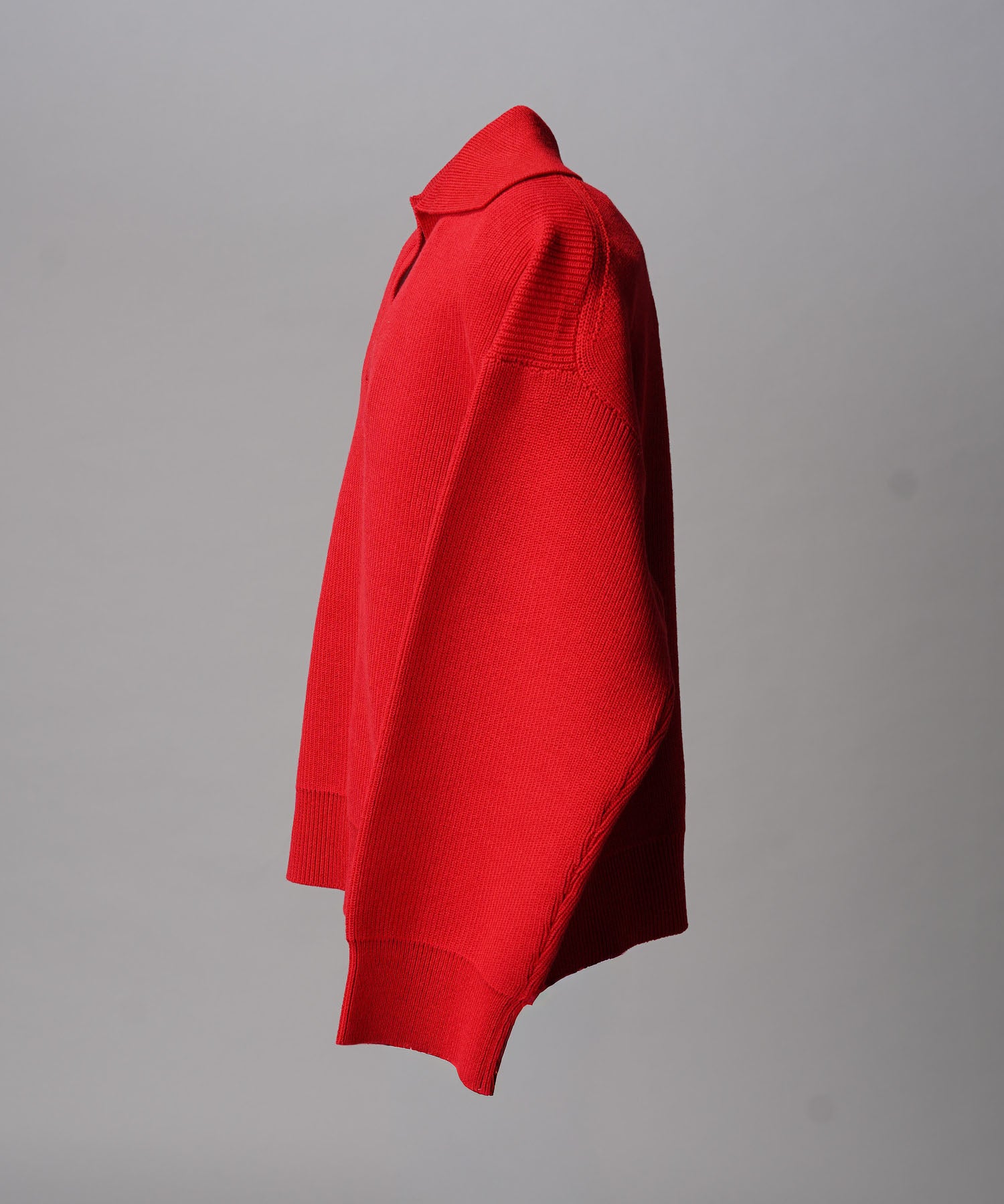 Gradation Short Length Prime-Over V-Neck Knit Pullover