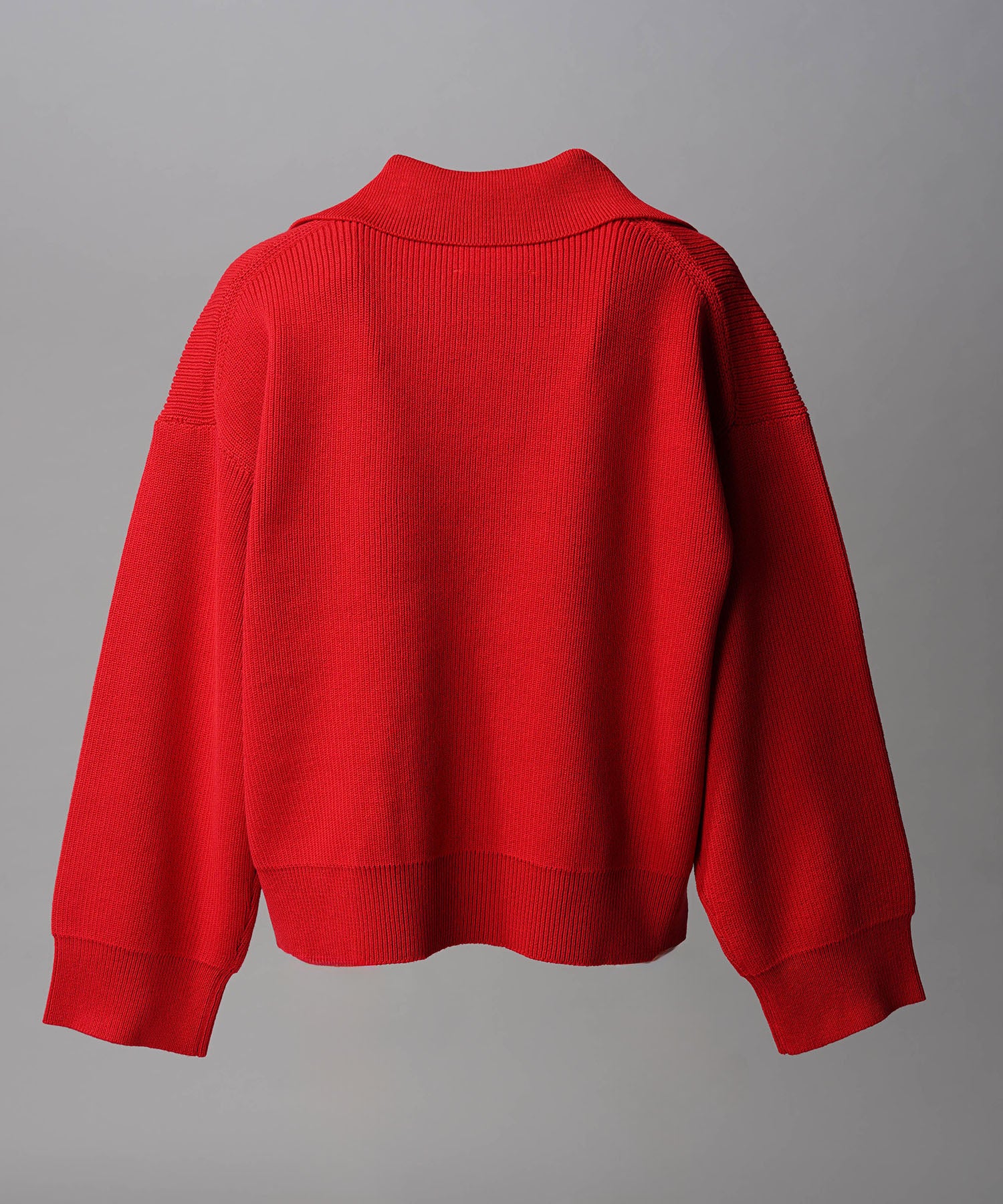 Gradation Short Length Prime-Over V-Neck Knit Pullover