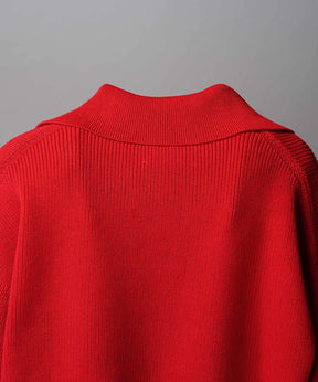 Gradation Short Length Prime-Over V-Neck Knit Pullover