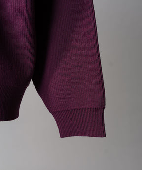 Gradation Short Length Prime-Over V-Neck Knit Pullover