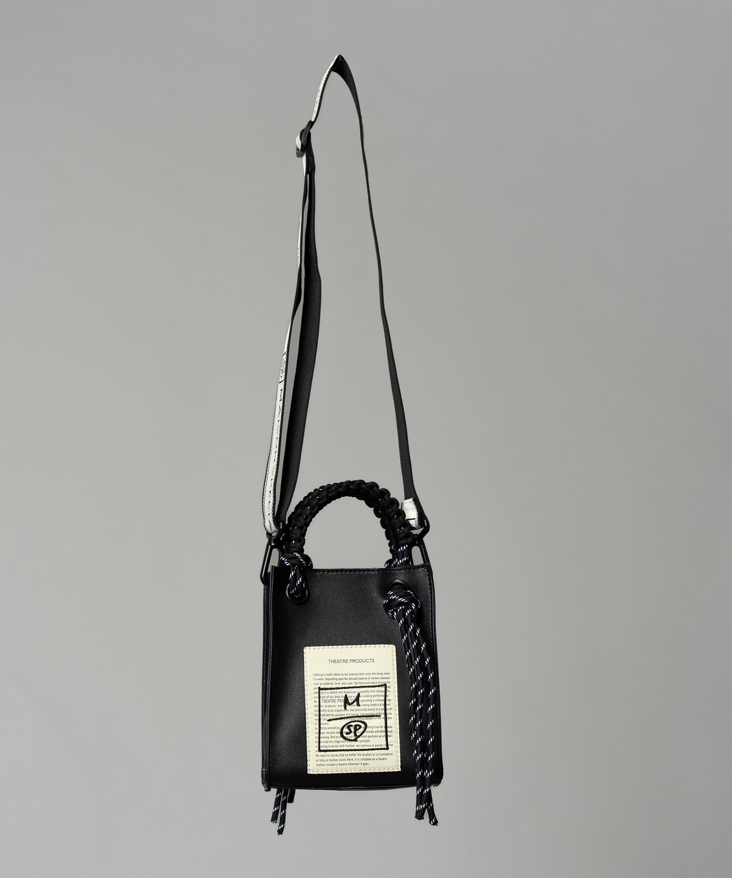 Aluminum Bonded Leather Shoulder Bag