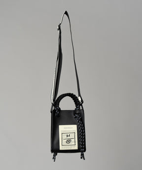 Aluminum Bonded Leather Shoulder Bag