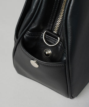 Aluminum Bonded Leather Shoulder Bag