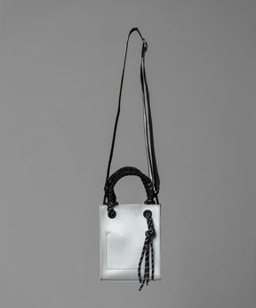 Aluminum Bonded Leather Shoulder Bag
