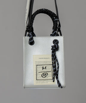 Aluminum Bonded Leather Shoulder Bag