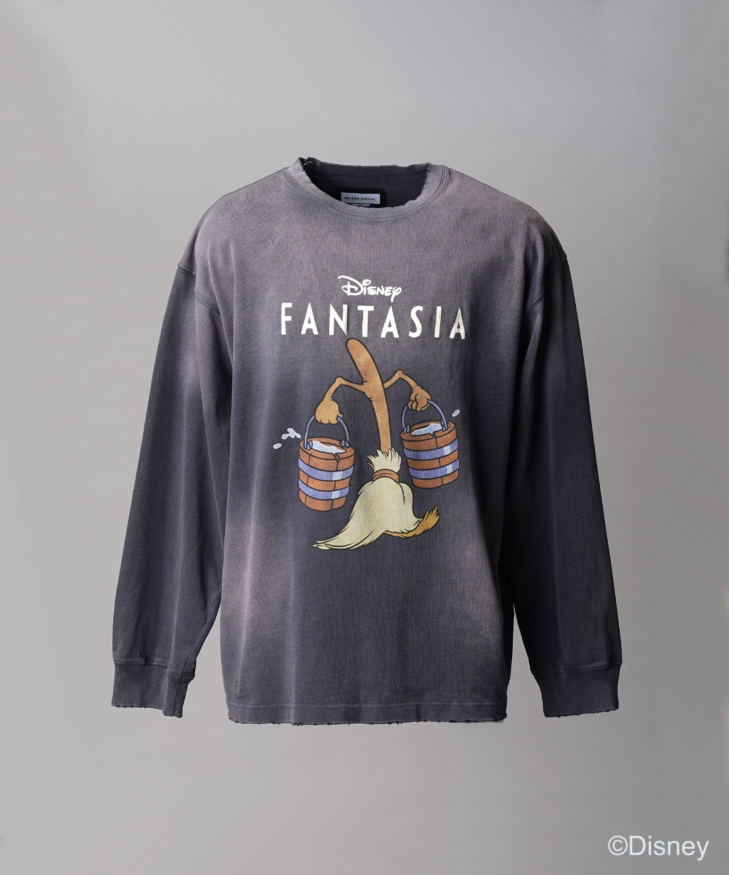 【MOVIE SERIES】「FANTASIA」-  BROOM - Prime-Over Crew Neck  Long Sleeve T-Shirt