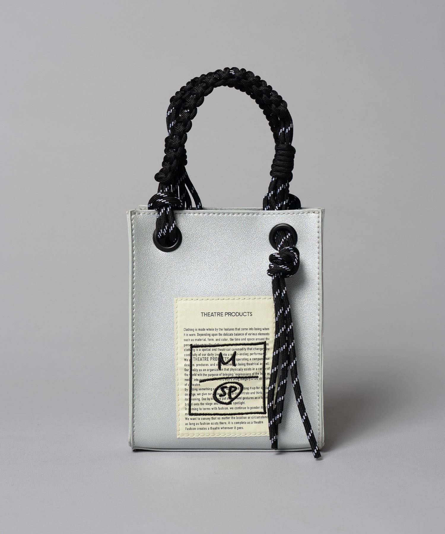 Aluminum Bonded Leather Shoulder Bag