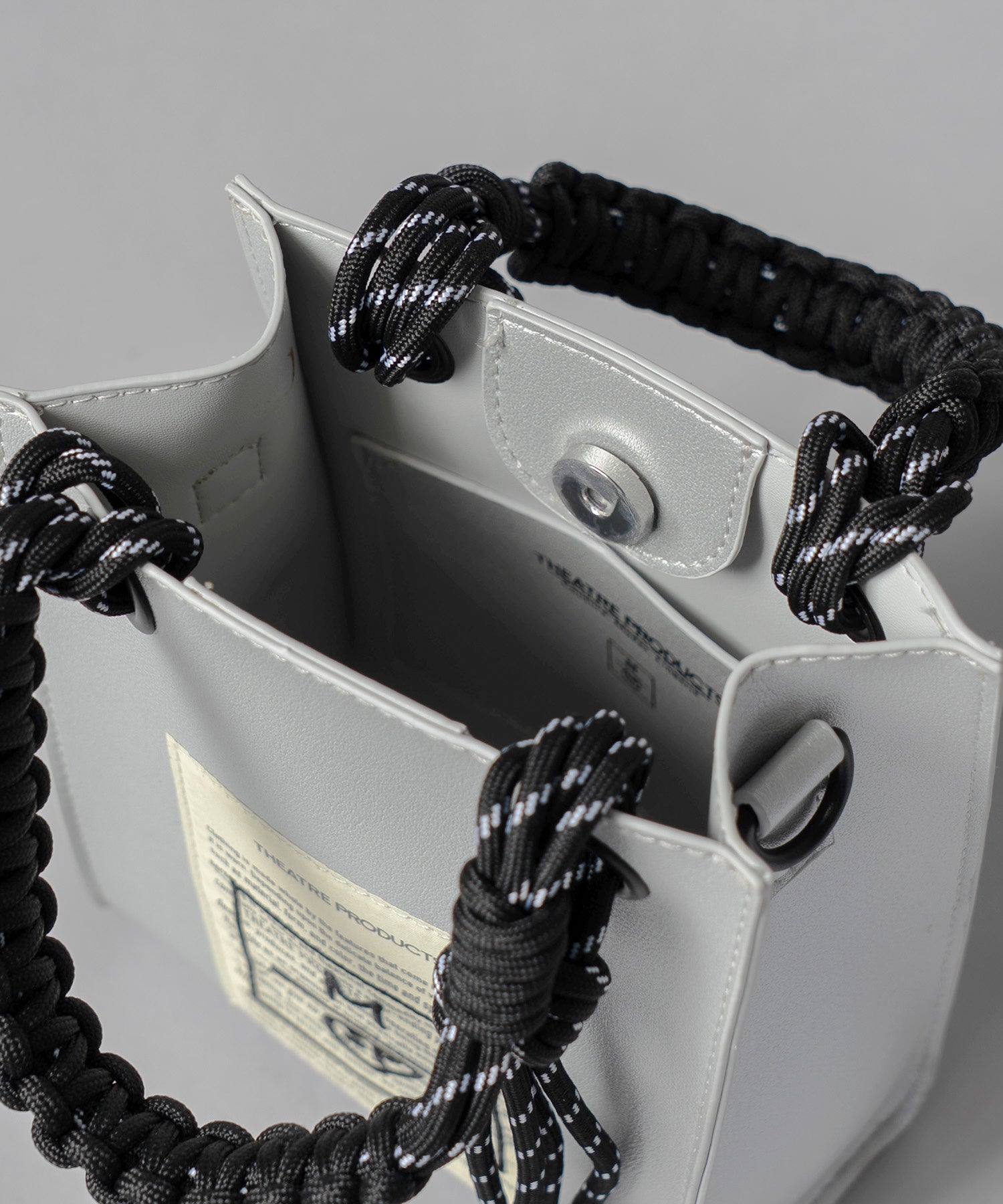 Aluminum Bonded Leather Shoulder Bag