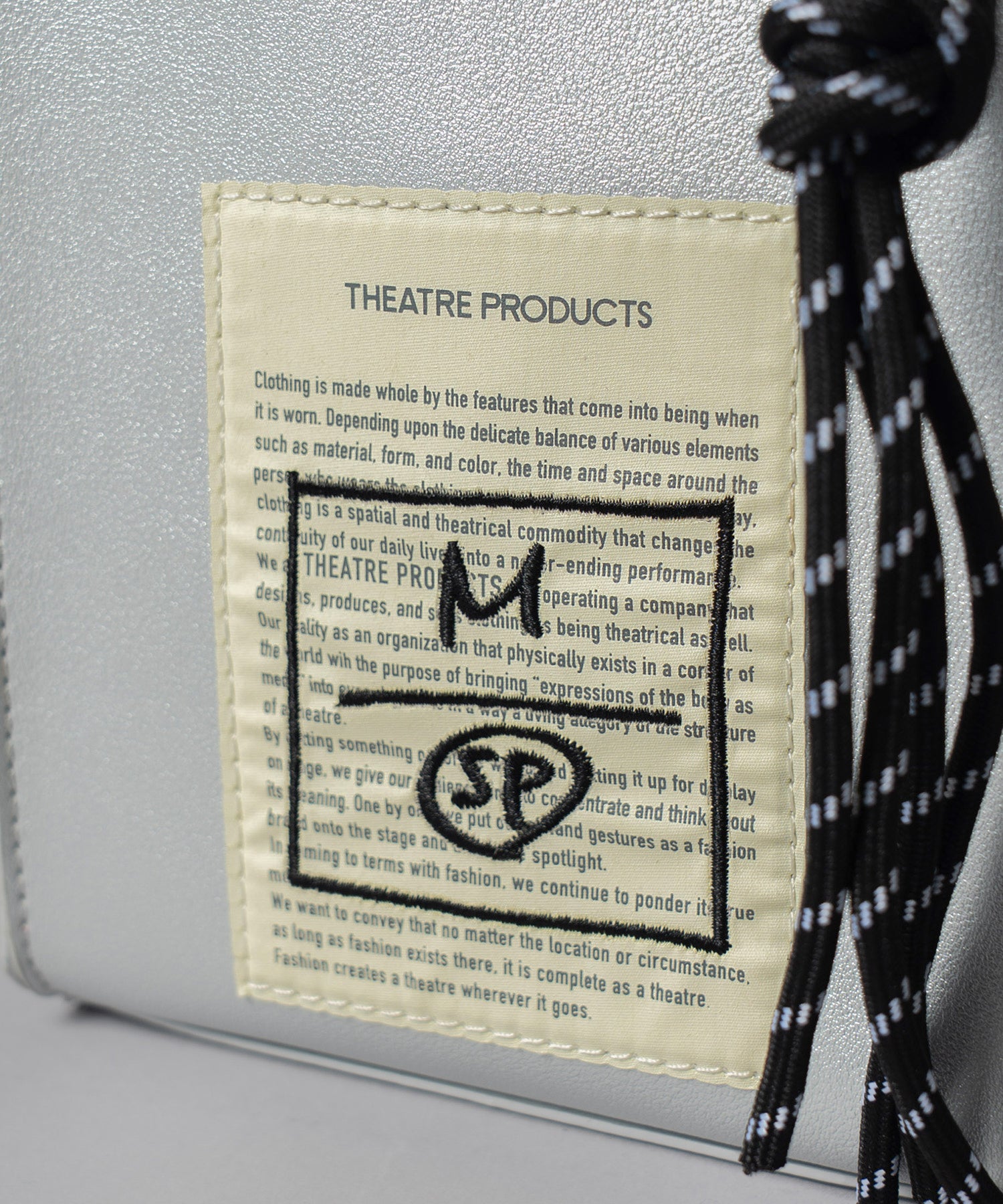 Aluminum Bonded Leather Shoulder Bag