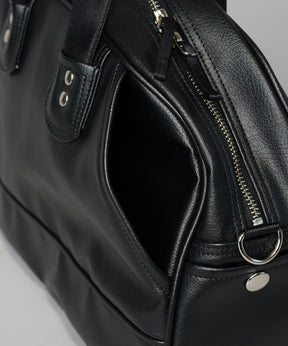 Aluminum Bonded Leather Shoulder Bag