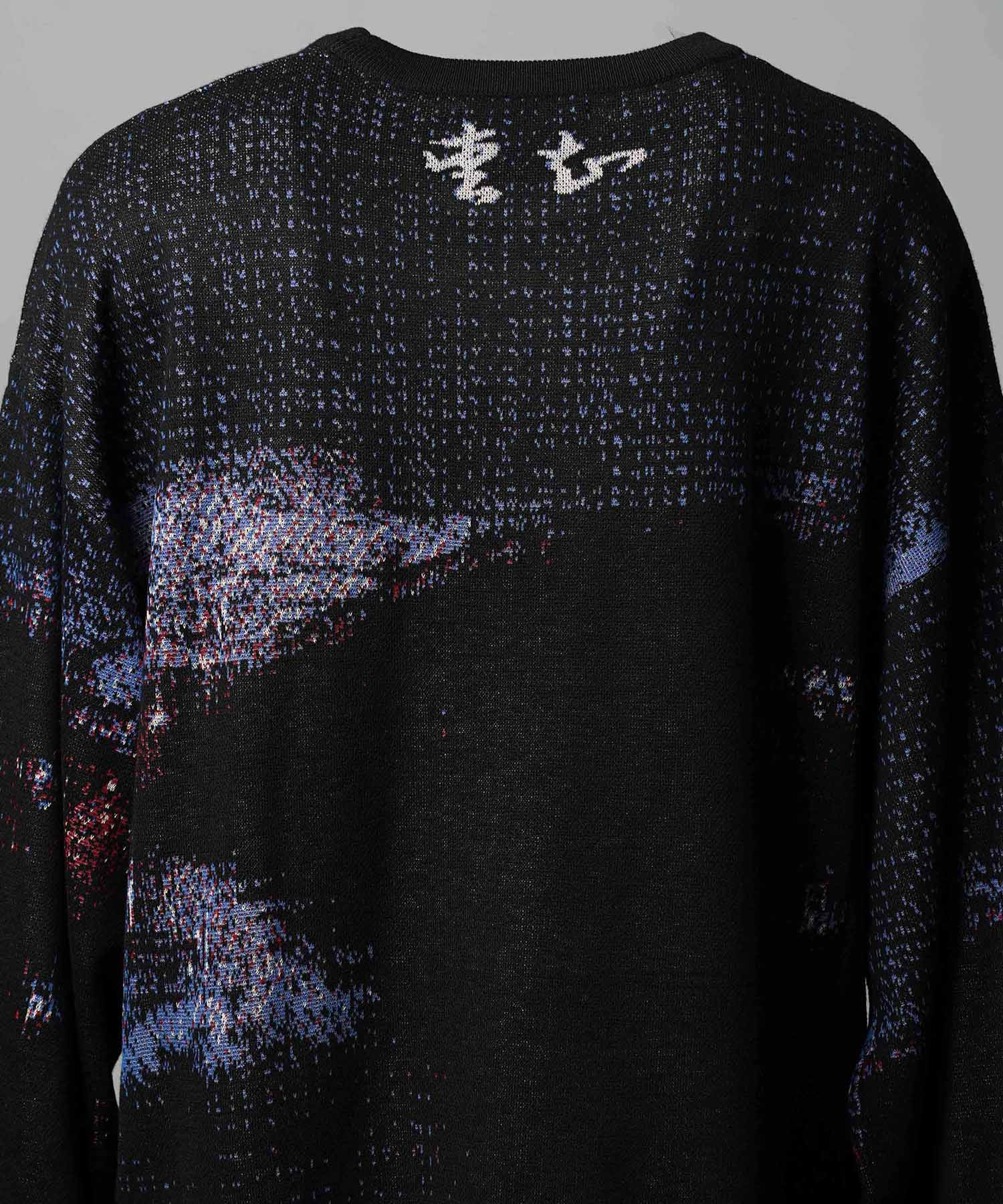 [城市系列]“ Nagoya” Prime-Erover Kew Neck编织套头衫