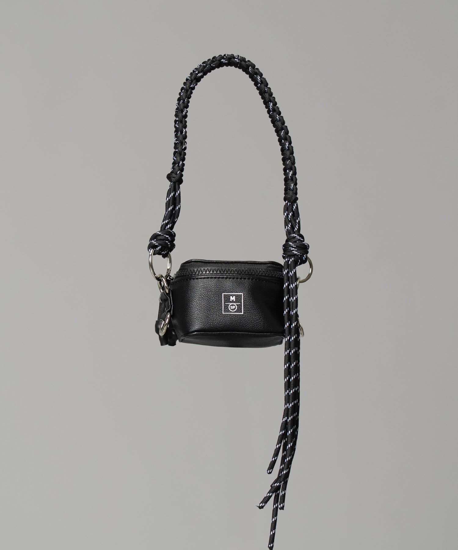 Aluminum Bonded Leather Shoulder Bag