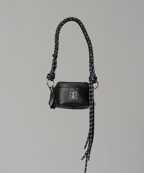 Aluminum Bonded Leather Shoulder Bag