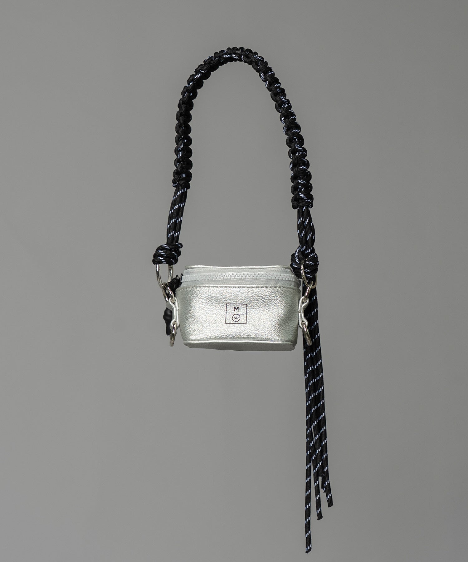 Aluminum Bonded Leather Shoulder Bag