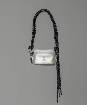 Aluminum Bonded Leather Shoulder Bag