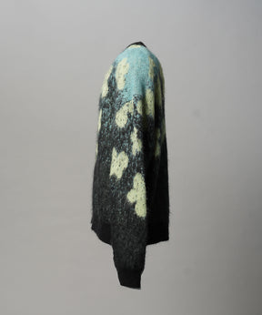 Gradation Short Length Prime-Over V-Neck Knit Pullover