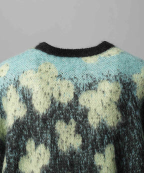 Gradation Short Length Prime-Over V-Neck Knit Pullover