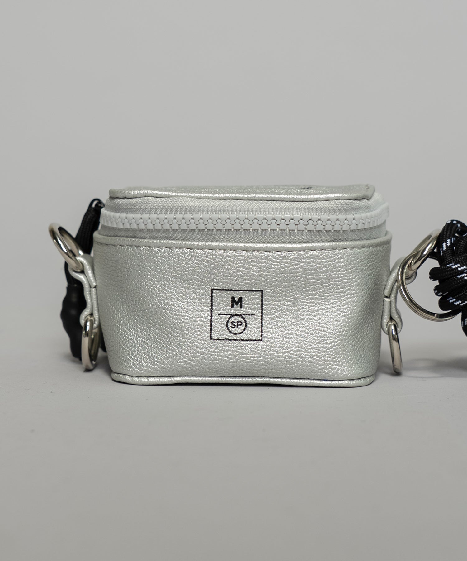 Aluminum Bonded Leather Shoulder Bag