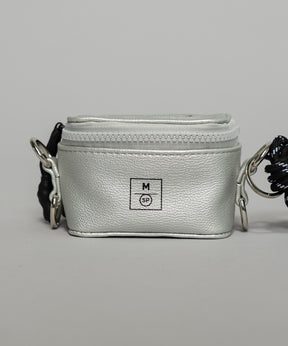 Aluminum Bonded Leather Shoulder Bag