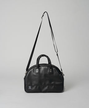 Aluminum Bonded Leather Shoulder Bag