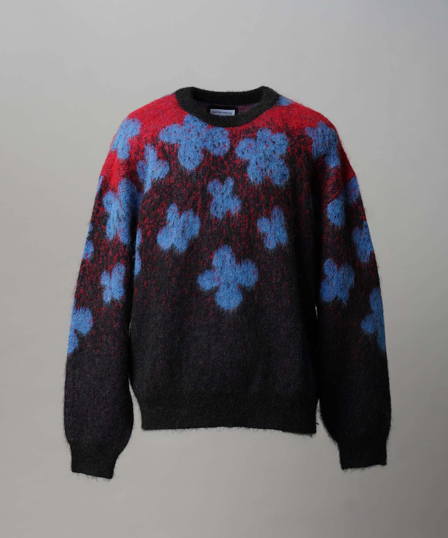 Gradation Short Length Prime-Over V-Neck Knit Pullover