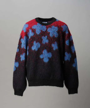 Gradation Short Length Prime-Over V-Neck Knit Pullover