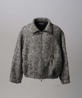 [Italian Dead Stock Fabric] Prime-Over Switching Stand Blouson